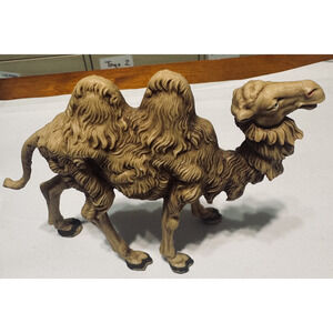 VINTAGE FONTANINI ITALY DEPOSE 1983 NATIVITY CAMEL FIGURINE Plastic